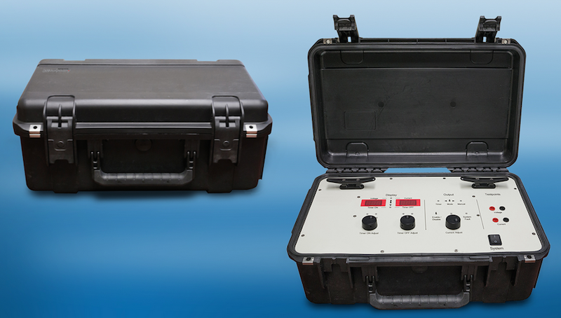 Astrodyne TDI's rugged, lightweight digitally-controlled test rectifier has cathodic protection